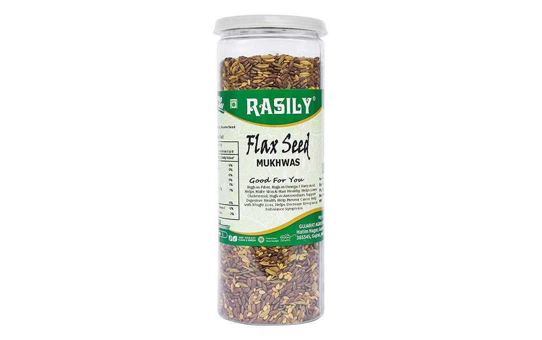 Rasily Flax Seed Mukhwas    Plastic Jar  150 grams